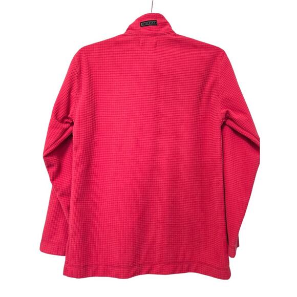 Southern Marsh FieldTec Quarter Zip Pullover Waffle Fleece Hot Pink Size SMALL - Picture 3 of 6
